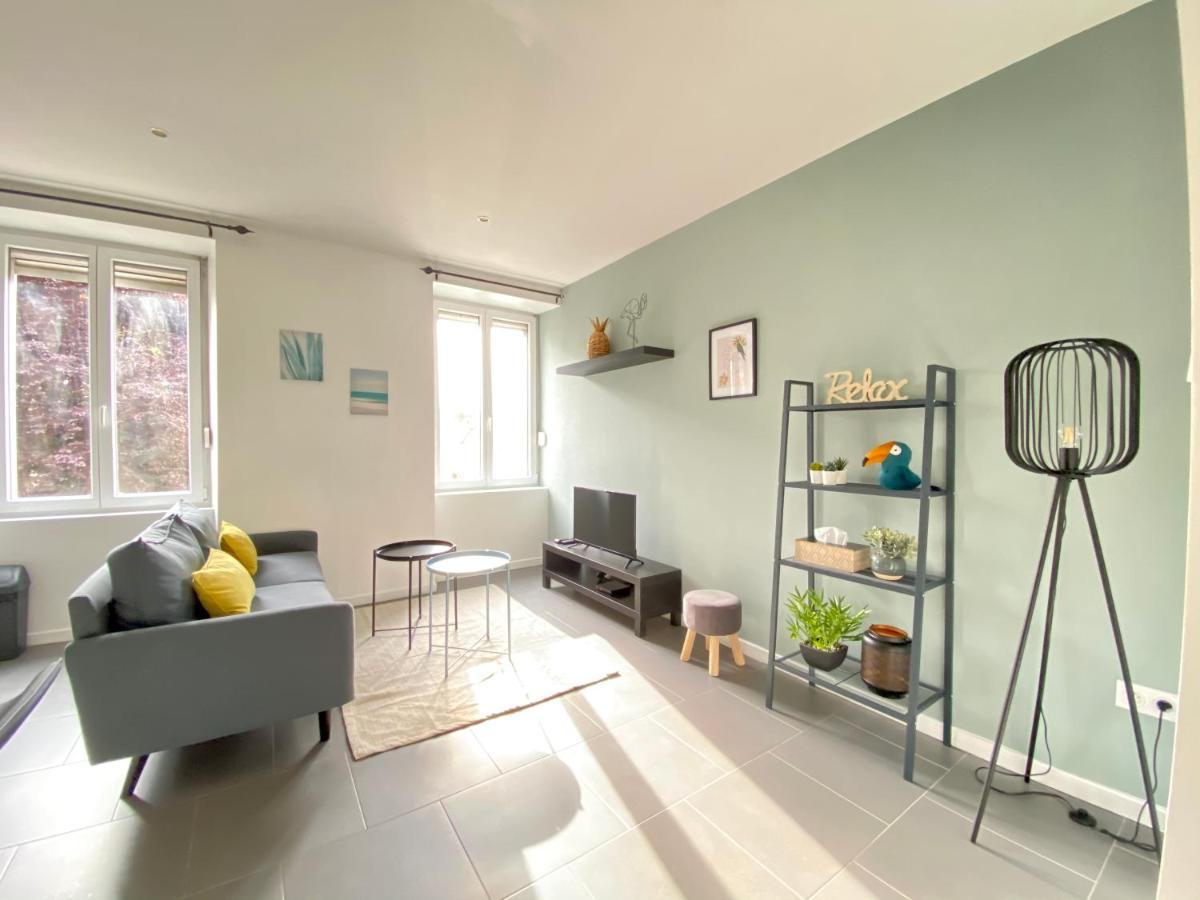 Tres Beau T2 42M2 Lumineux, Moderne Et Renove Avec Fibre Apartment Belfort Luaran gambar